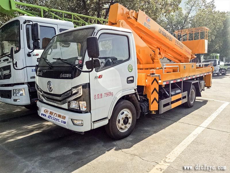 程力國六東風小多利卡高空作業(yè)車